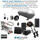 Kit 1 Compresseurs D'air Hki + 1 Filtre + Bluetooth + Réservoir D'air En Aluminium + Manomètre