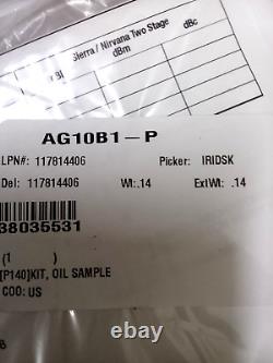 Kit d'échantillonnage d'huile Ingersoll Rand 38035531 pour compresseur d'air NEUF