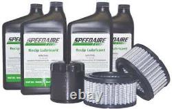 Kit d'entretien pour compresseur d'air SPEEDAIRE 1WF50, 7 pièces