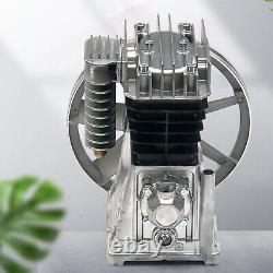 Kit de compresseur d'air 2HP 1.5KW Tête de compresseur d'air + Silencieux + Vis + Embout respiratoire