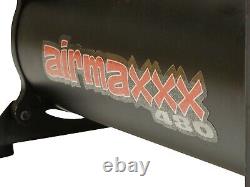 Kit de compresseur d'air Airmaxxx Black 480 avec relocalisateur de filtre d'admission d'air 180 psi