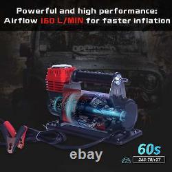 Kit de compresseur d'air électrique 12V Offroad OPENROAD pour pneus de voiture 150PSI Heavy Duty