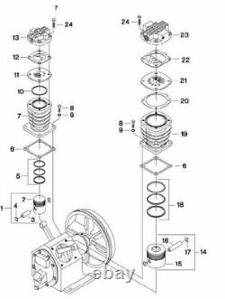 'Kit de valve Step Saver et joint 2475 de la pompe Ingersoll-Rand niveau II'