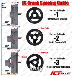 Ls Camion R4 A / C Climatiseur Compresseur Bracket Kit Suv Lsx Ac (ls3 Camaro)