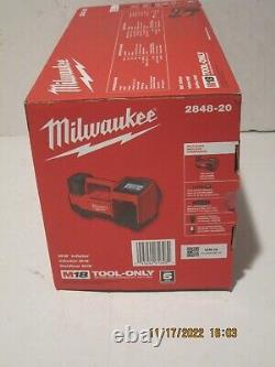 Milwaukee 2848-20 M18 Gonfleur de pneus compact sans fil (outil uniquement) NISB LIVRAISON GRATUITE