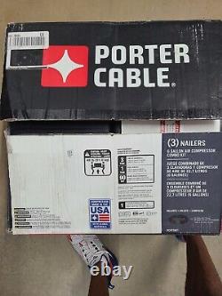Porter-cable Pcfp3kit 3 Outils Nailer Combo Kit Rouge