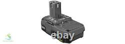 Ryobi 18v Sans Fil Portable Kit Gonflateur D'alimentation Avec Batterie 1,5 Ah Et Chargeur