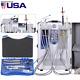 Unité De Livraison Dentaire Mobile Portable Avec Compresseur D'air + Kit De Pièce à Main 4 Trous Usa