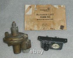United Delco Pleasur-lift Power Pac Air Shock Compressor Kit Vintage 60's