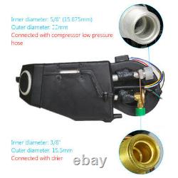 Universal 24v Auto Underdash Ac Kit Evaporator Compresseur Climatiseur 3speed