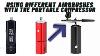 Utiliser Différents Aérographes Avec Le Compresseur D'air Portable Pas Cher